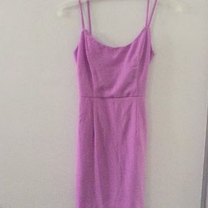 Tobi got purple size small strappy backless dress